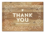 Rustic Thank you cards | Elegant Back Country