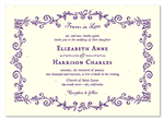 Organic wedding invitations on seeded paper | Enchanted by ForeverFiances