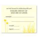 100% Recycled RSVP Cards ~ Fall