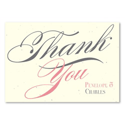 Plantable Thank you cards | Fancy Evening