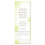 Spanish Wedding Invitations on Seeds Paper ~ Feliz (Destination, grass green)