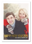 New Year Holiday Cards | Gorgeous New Year (100% recycled paper)