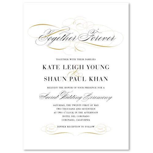 Luxurious Wedding Invitations | Grande Reception