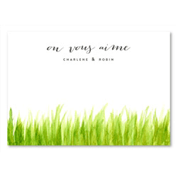 Green Pasture Thank you cards