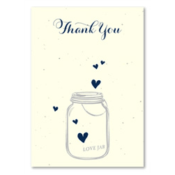 Thank you notes you can grow ~ Sweet Mason Jar