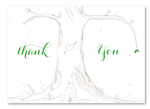 Unique Thank you notes ~ Our Tree *plantable!