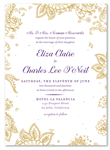 Paisley Wedding Invitations | Indian Smile