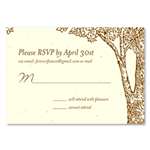 Wedding Response Cards ~ La Foret (seeded paper)