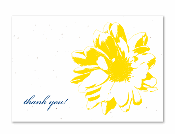 Floral Delice thank you notes by ForeverFiances weddings