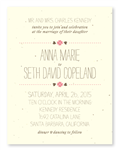 Affordable Wedding invitations ~ Love Grain (seeded paper)