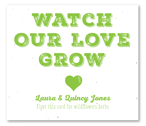 Heart Wedding Favors | Love Grows