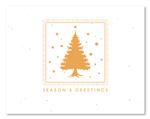 Company Christmas Cards  ~ Majestic Tree by Green Business Print