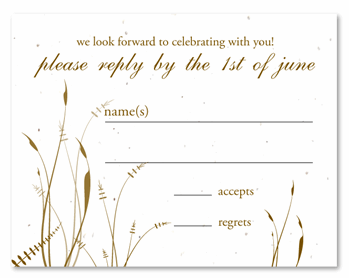 Plantable Response Cards ~ Maryland Beach (seeded paper)