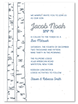 Tree Bar Mitzvah Invitations | Merry Birch