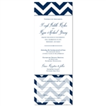 Send n Sealed Invitations Modern Chevron (100% recycled antique paper)
