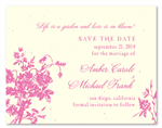 Save the Date on Seed Paper ~ My Love Rosie by ForeverFiances Weddings
