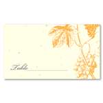 Seeded Paper Place Cards ~ Old Vine (seeded deus gratia gold, cream)