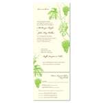 Send n Sealed Wedding Invitations ~ Old Vine (Seeded paper)