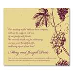 Plantable Wedding Favors ~  Old Vine (wildflowers seeded paper)