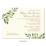Italian Destination Wedding Invitations | Olive de Toscane (100% recycled paper)