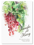 Paso Robles Winery Wedding Programs (100% recycled paper)