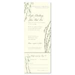 Send n Sealed Wedding Invitations - Peaceful Bamboo (100% recycled paper)