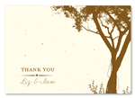 Unique Paper Thank you cards on Seeded Paper ~ Pebble Beach