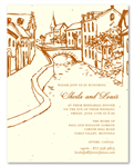 Unique Rehearsal Dinner Invitations ~ Riverside