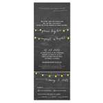 String of Lights Wedding Invitations | ForeverFiances