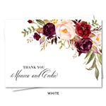 Red Roses Bohemian Thank notes | Rosewood