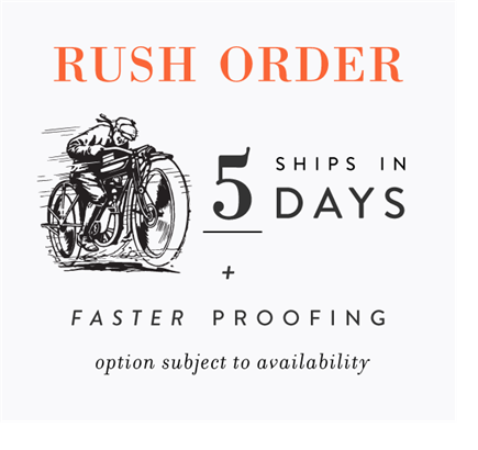 Rush order - get your wedding invitations faster