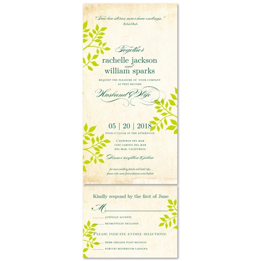 Vintage Wedding Invitations | Shalom