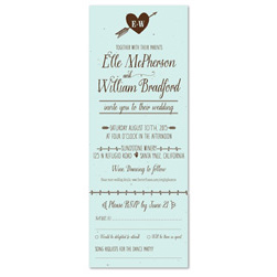 Natural Wedding Invitations - Simple Pleasures