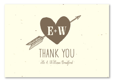 Plantable Thank you cards ~ Simple Pleasures