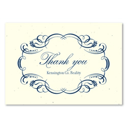 Business Thank you cards ~ Sophisticated by Green Business Print