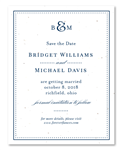 Elegant Wedding Save the Date cards | Sophisticated