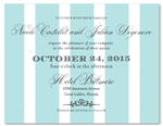 Unique Wedding Invitations ~ Striped Bonbon *plantable