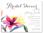 Bridal Shower Cards - Summer Lilies
