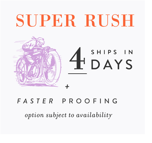Super Rush order - Ships in 4 Days