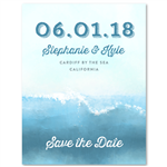 Surf Save the Date | Swamis California (100% recycled paper)