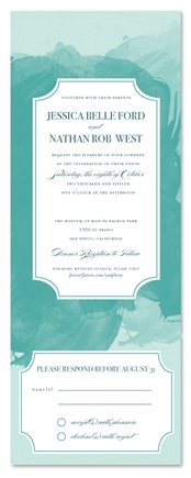 Seal and Send Wedding Invitations - Symphony