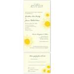 Natural Wedding Invitations ~ Sunflower/Tournesol