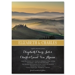 Sunrise Wedding Invitations | Tuscany Hills