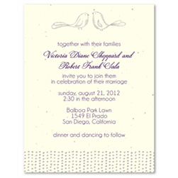 Modern Wedding Invitations ~ Tweet Candy