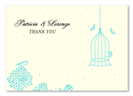Unique Thank you cards on seeded paper | Very Mademoiselle