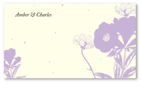 Plantable Place Cards - Vicky by ForeverFiances