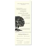 Oak tree Send n Sealed Wedding invitations on 100% Recycled Paper | Vieux Oak