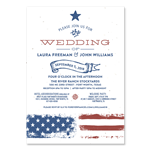 Vintage Americana Wedding Invitations by ForeverFiances Weddings