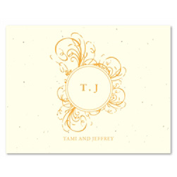 Plantable Thank you cards ~ Fleur de Feux (wildflowers seeds)
