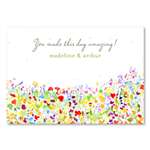 Wildflowers Thank You Cards | Wildflowers Prairie (Nature's Green)